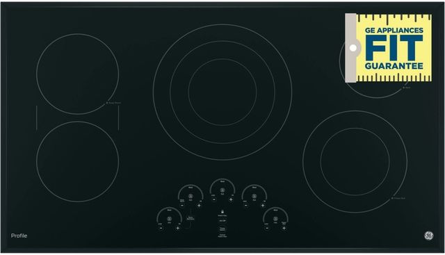 GE Profile™ Series 36" Black Electric Cooktop-3