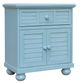 Cottage Creek Furniture Beachfront Ocean Blue Nightstand-0