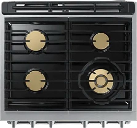 Dacor® 30" Silver Stainless Pro Style Natural Gas Range-3