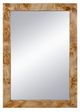 A & B Home Brown Rectangle Wall Mirror-1