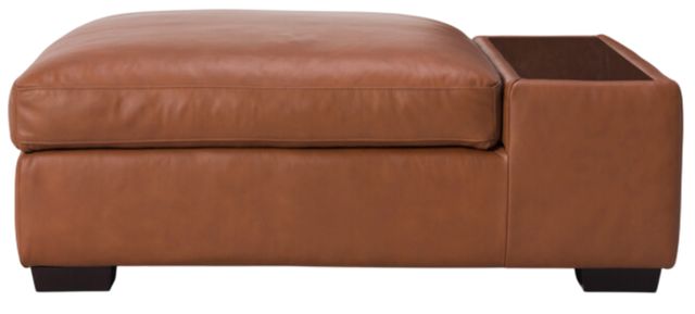 Palliser® Furniture Customizable Madison Modern English Arm Storage Ottoman with 12" Table-1