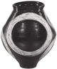 Currey & Company Satori Black/Light Gray Vase-1