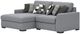 Benchcraft® Bealton 2-Piece Pepper/Salt Left-Arm Facing Sectional and Chaise-0