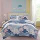 Olliix by Clean Urban Habitat Kids Cloud Blue Twin Printed Comforter Set-4