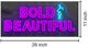 Classy Living Enlightened Bold and Beautiful Neon Sign-2