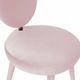 TOV Furniture Kylie Bubblegum Velvet Dining Chair-3