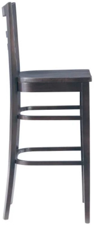 Linon Brit 2-Piece Brown Bar Stool-4