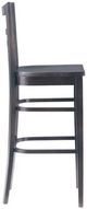 Linon Brit 2-Piece Brown Bar Stool-4