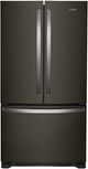 Whirlpool® 36" 20.0 Cu. Ft. Fingerprint Resistant Black Stainless Steel Counter Depth French Door Refrigerator-0