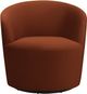 Coaster® Joyce Burnt Orange Swivel Chair-1
