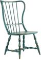 Hooker® Furniture Sanctuary Sky High Azure Blue Spindle Dining Side Chair-0