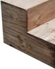 Million Dollar Rustic Brown Bed Steps -1