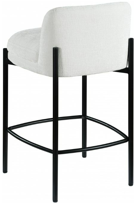Meridian Furniture Burton Cream Counter Stool-3
