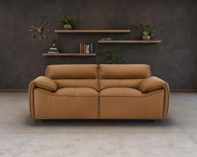 Coaster® Buxton Orange Upholstered Loveseat-1