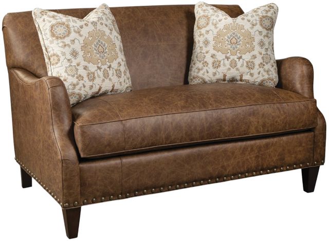 Craftmaster® Customizable CM Leather Settee-0
