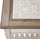 Liberty Furniture Heartland Glass Top Tile Cocktail Table with Antique White Base-5