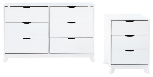 Powell® Portix 2-Piece White Closet Storage Set-0