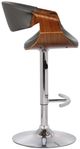 Armen Living Butterfly 3-Piece Gray Barstool Set-4