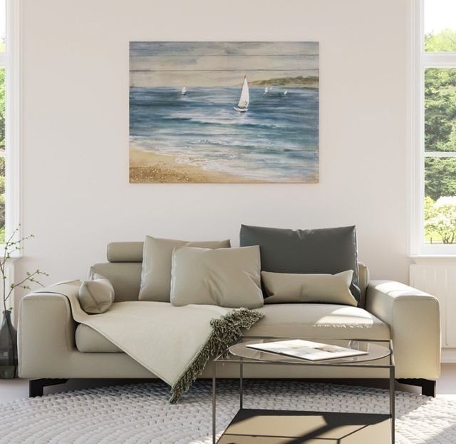 YHD Sailboat Serenity Wall Art-1