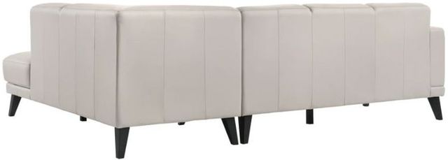 New Classic® Home Furnishings Altamura Mist Gray Right Arm Facing Three Seat Sofa-1