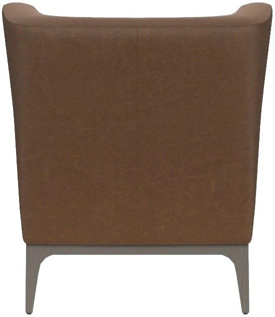 American Leather® Customizable Cole Leather Accent Chair-4