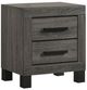 American Wholesale Furniture Salt Creek Distressed Gray Nightstand-0
