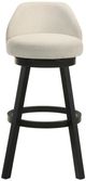Armen Living Erika Black/Cream Barstool-2
