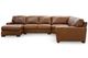 Soft Line America Leon 5-Piece Maple Left-Arm Facing Chaise Sectional-0