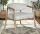 Armen Living Autumn Vanilla Dining Arm Chair-3