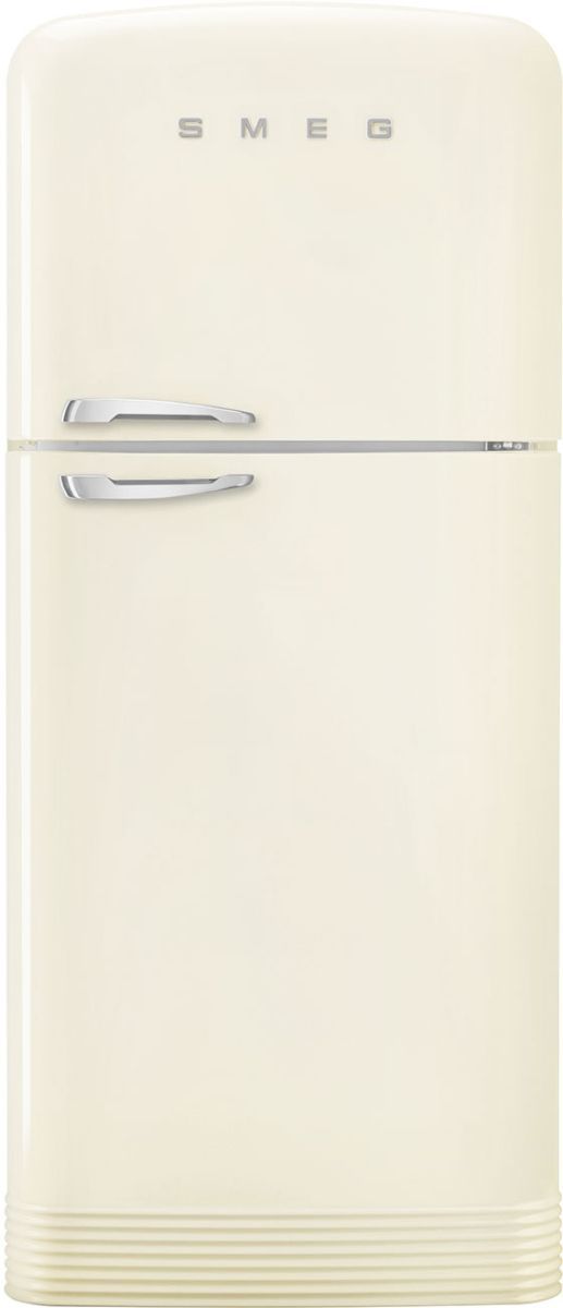 Smeg 50's Retro Style 31 in. 19.3 Cu. Ft. Cream Top Freezer Refrigerator