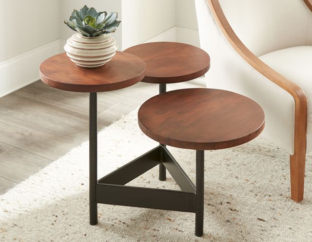 Steve Silver Co. Agra Cherry Side Table-0