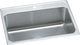 Elkay Lustertone® Classic Lustrous Satin 31" x 22" x 11-5/8" 1-Hole Single Bowl Drop-In Sink-0