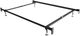 Rize Home Bolt on Rails Adjustable Bed Frame with 4 Threaded Glides-0