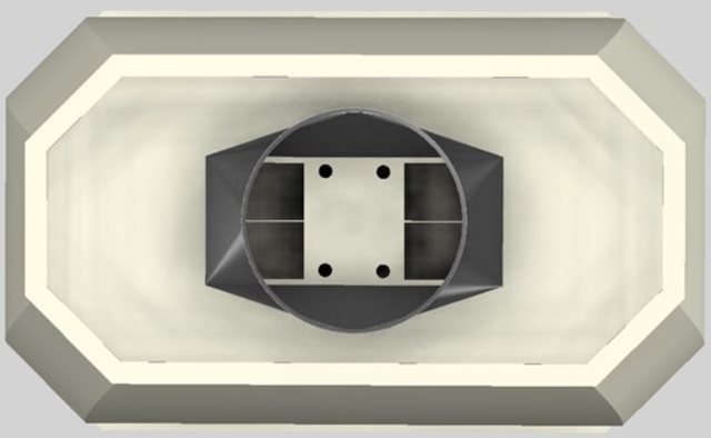 Vent-A-Hood® Designer Series 48" Biscuit Island Range Hood-3