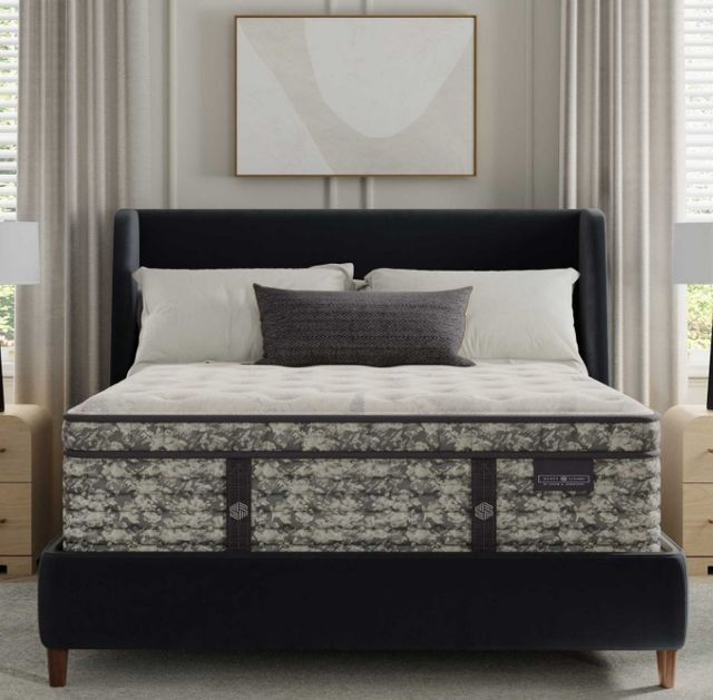 King Koil® Scott Living Rosara 16" Wrapped Coil Medium Euro Top Twin XL Mattress-2