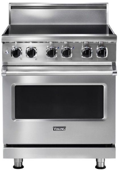 Viking® 5 Series 30" Eucalyptus Pro Style Induction Range-1