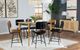 Coaster® Partridge 2-Piece Black/Camel Leather Counter Stool-1