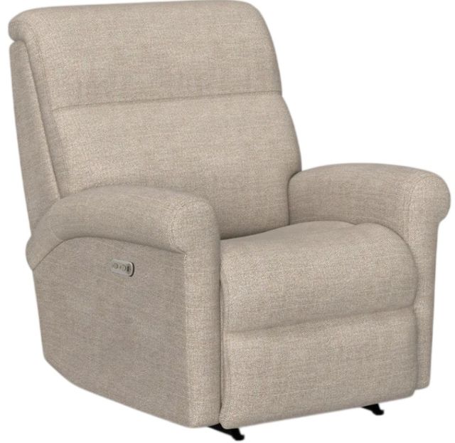 Flexsteel® Customizable Davis Power Recliner with Power Headrest-2