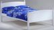 Night & Day Furniture™ Licorice White Full Bed-0
