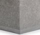 Classic Home Morse Dark Gray Concrete Outdoor Coffee Table-3