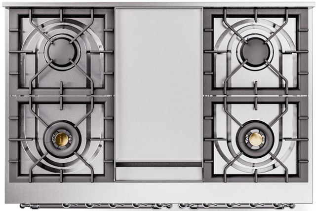 Ilve® Nostalgie II Series 40" Custom RAL Color Pro Style Dual Fuel Range-2