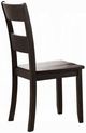 ACME Furniture Haddie Distressed Walnut Dining Side Chair-1