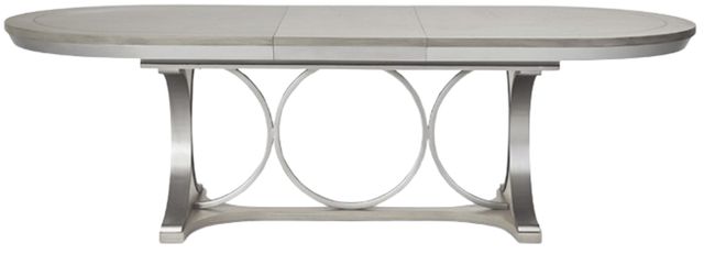 Michael Amini® Eclipse Moonlight Oval Dining Table-2