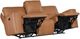 Hooker® Furniture MS Miles Oslo Antelope Power Reclining Sofa with Power Headrest-5