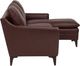 Palliser® Furniture Customizable Balmoral 2-Piece Right-Arm Facing Loveseat Sectional and Chaise-2