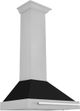 ZLINE 30" Black Matte Wall Mounted Range Hood -1