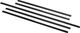GE® 0.63" Black Slide In Range Filler Kit-0