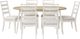 aspenhome® Astoria 7-Piece Pearl Round Dining Set-0