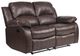 Homelegance® Cranley Brown Double Manual Reclining Loveseat-0