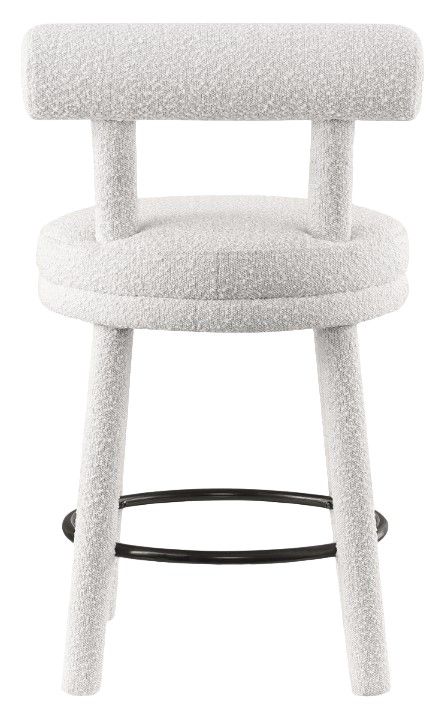 Meridian Furniture Parlor Cream Counter Stool-3